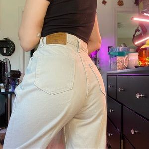 vintage tan faded glory jeans